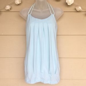 Lululemon Flow & Go Back Pleated Open Back Tank